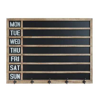 Tableau noir en semaine