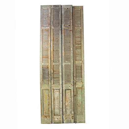 Volets en bois vintage